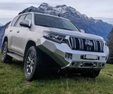 RIVAL ALLOY FRONT BUMPER TO SUIT TOYOTA PRADO 150 SERIES (2018-ON)