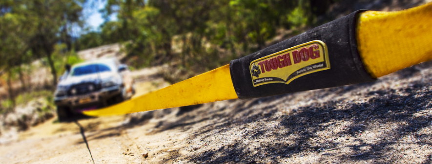 TOUGH DOG 9M 8T Snatch Strap (Yellow)