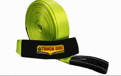TOUGH DOG 20M 10T Winch Extension Strap (Green)