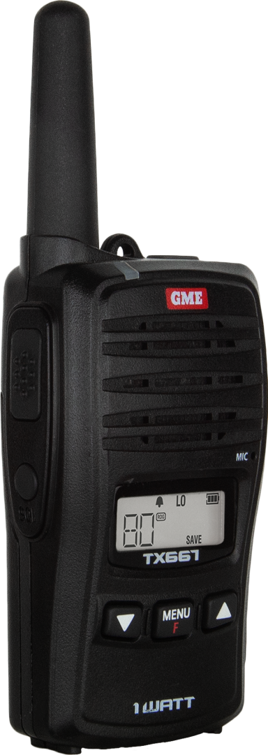 GME UHF CB HANDHELD 1 WATT RADIO (TX667)
