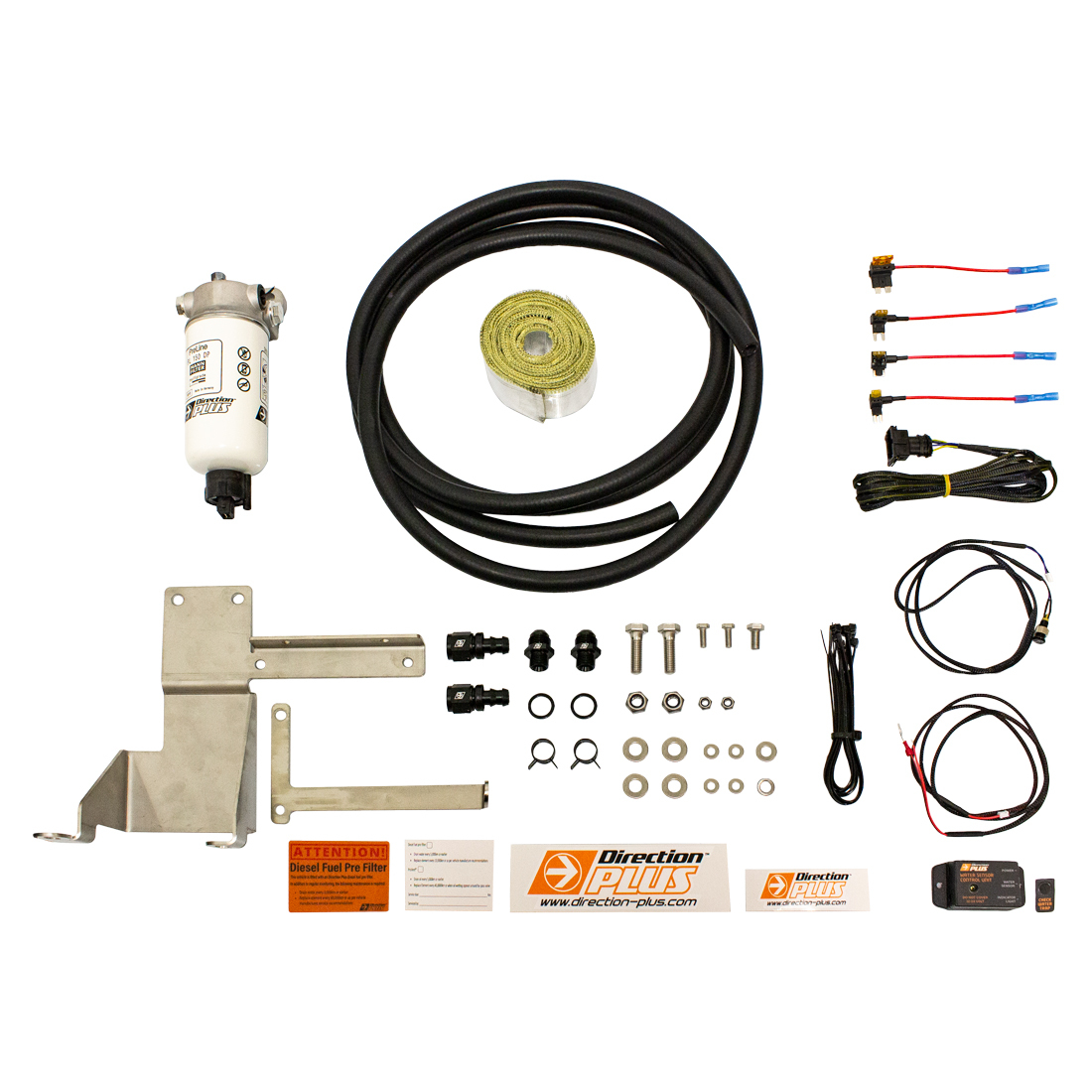 DIRECTION PLUS Pre-Filter Kit To Suit Toyota Land Cruiser 70 Series (2012-2017)