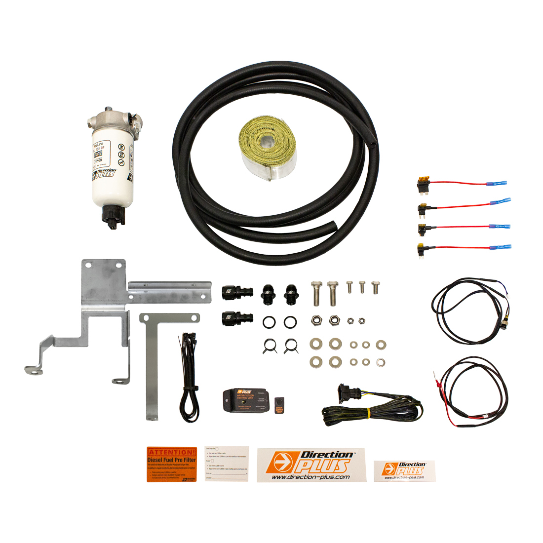 DIRECTION PLUS Pre-Filter Kit To Suit Toyota Land Cruiser 70 Series (2018-2022)