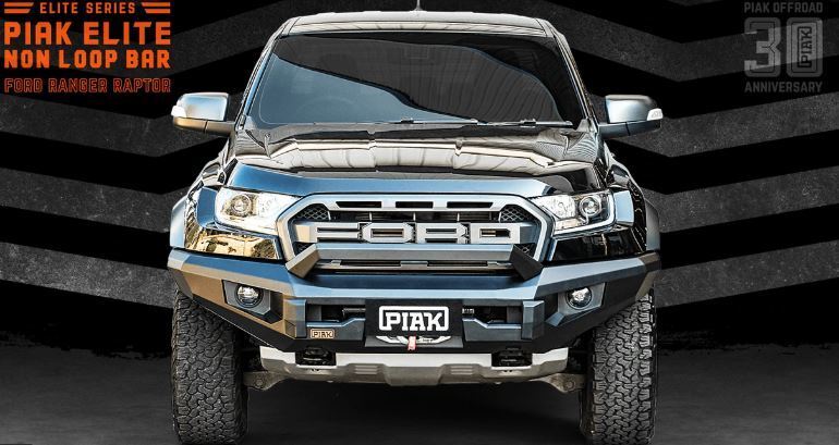 PIAK ELITE NON LOOP BAR TO SUIT FORD RANGER RAPTOR (2018-ON)