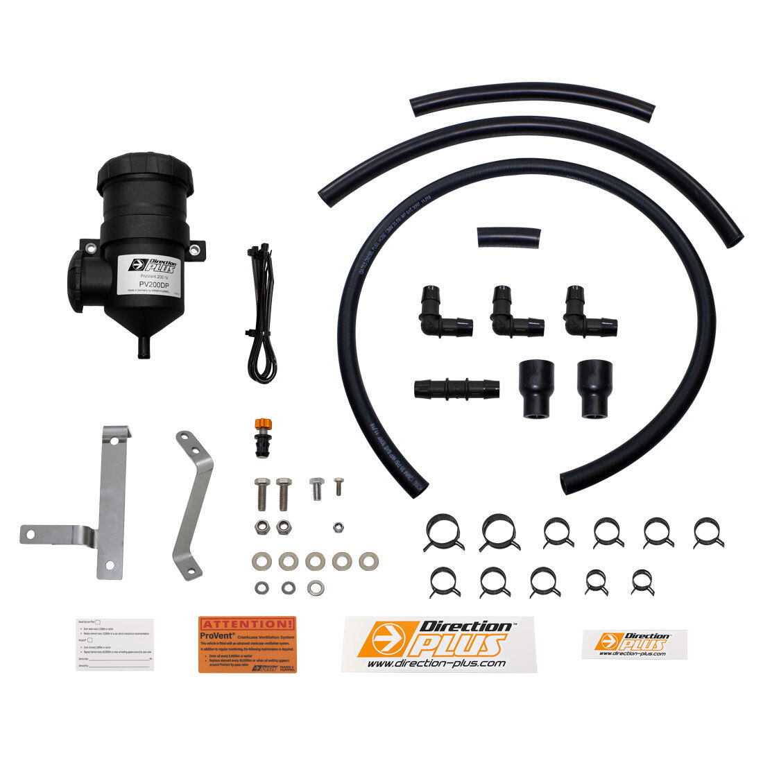 DIRECTION PLUS Provent Ultimate Catch Can Kit To Suit Toyota Land Cruiser 70 Series (2012-2022)