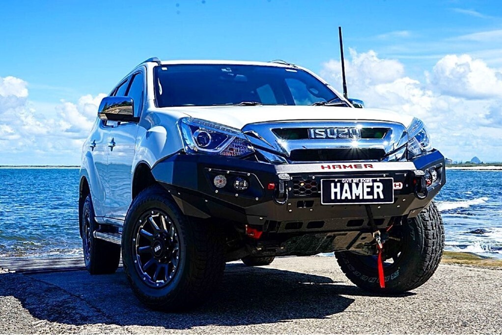 HAMER KING SERIES BULL BAR TO SUIT ISUZU D-MAX (2016-2020)