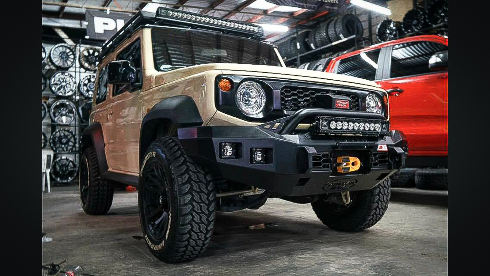 MCC ROCKER BARS TO SUIT SUZUKI JIMNY 2018 ON