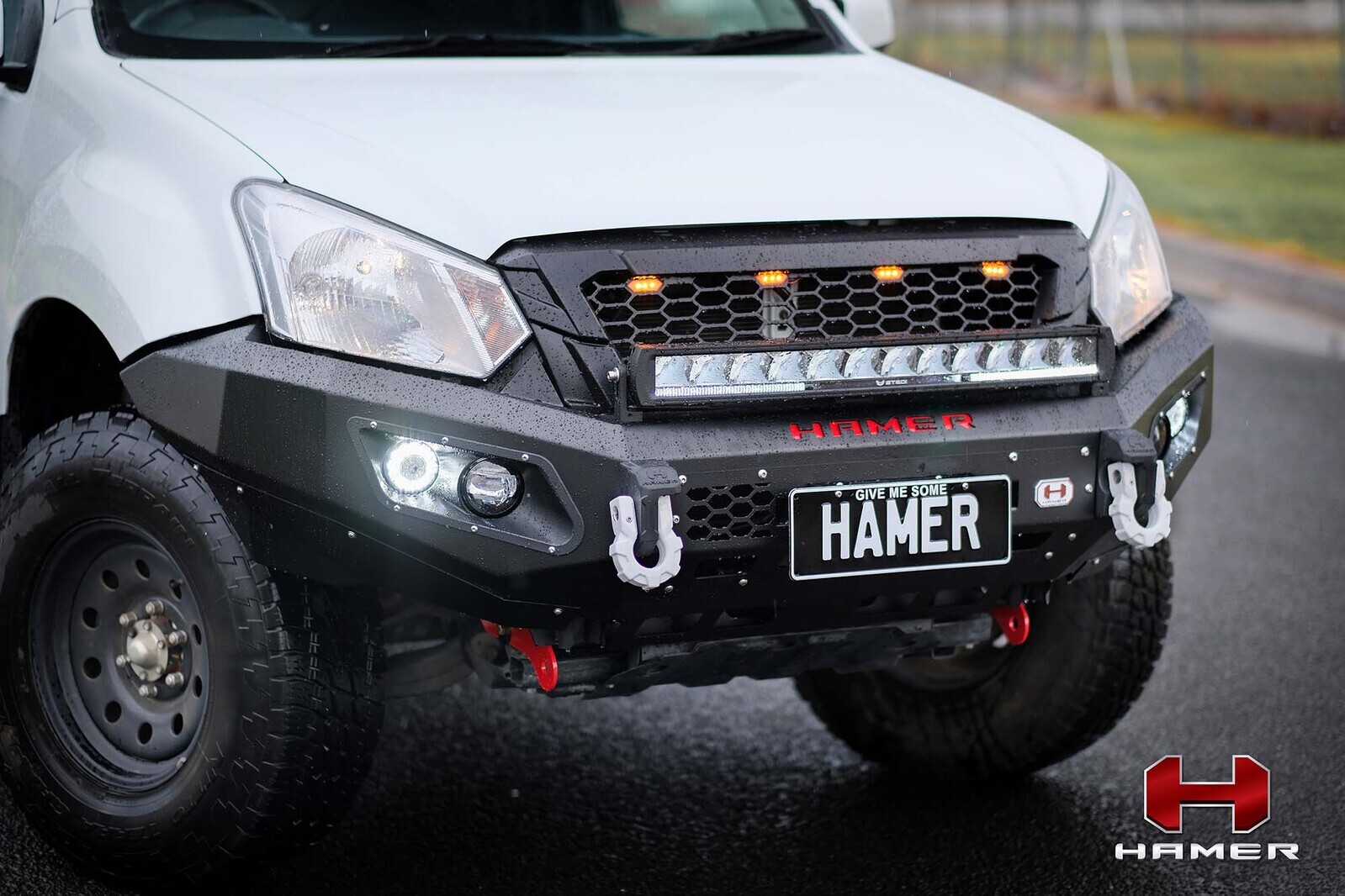 HAMER KING SERIES BULL BAR TO SUIT ISUZU DMAX (2012-2016)