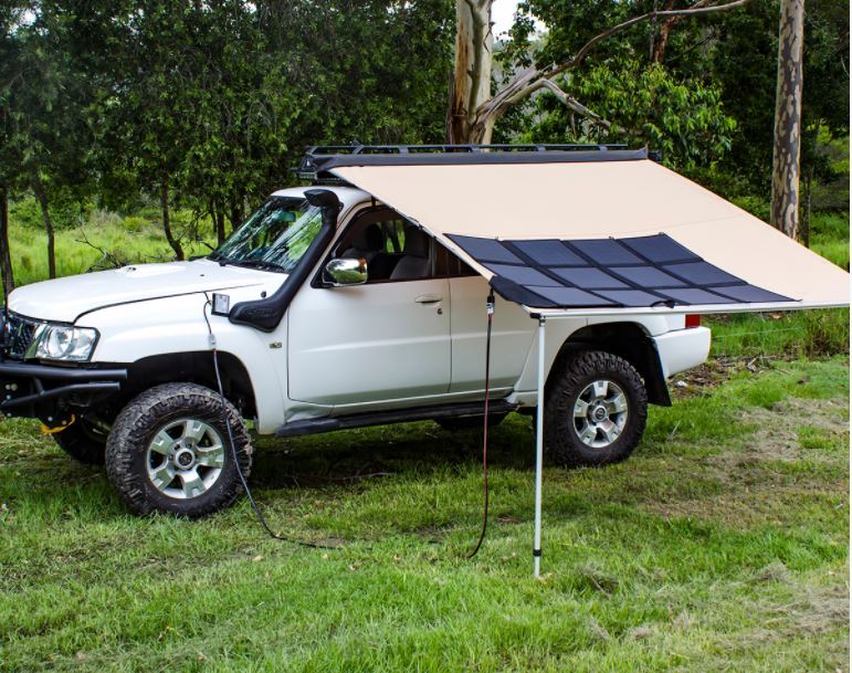 KT SOLAR - 200 Watt, 12V Portable Solar Folding Blanket