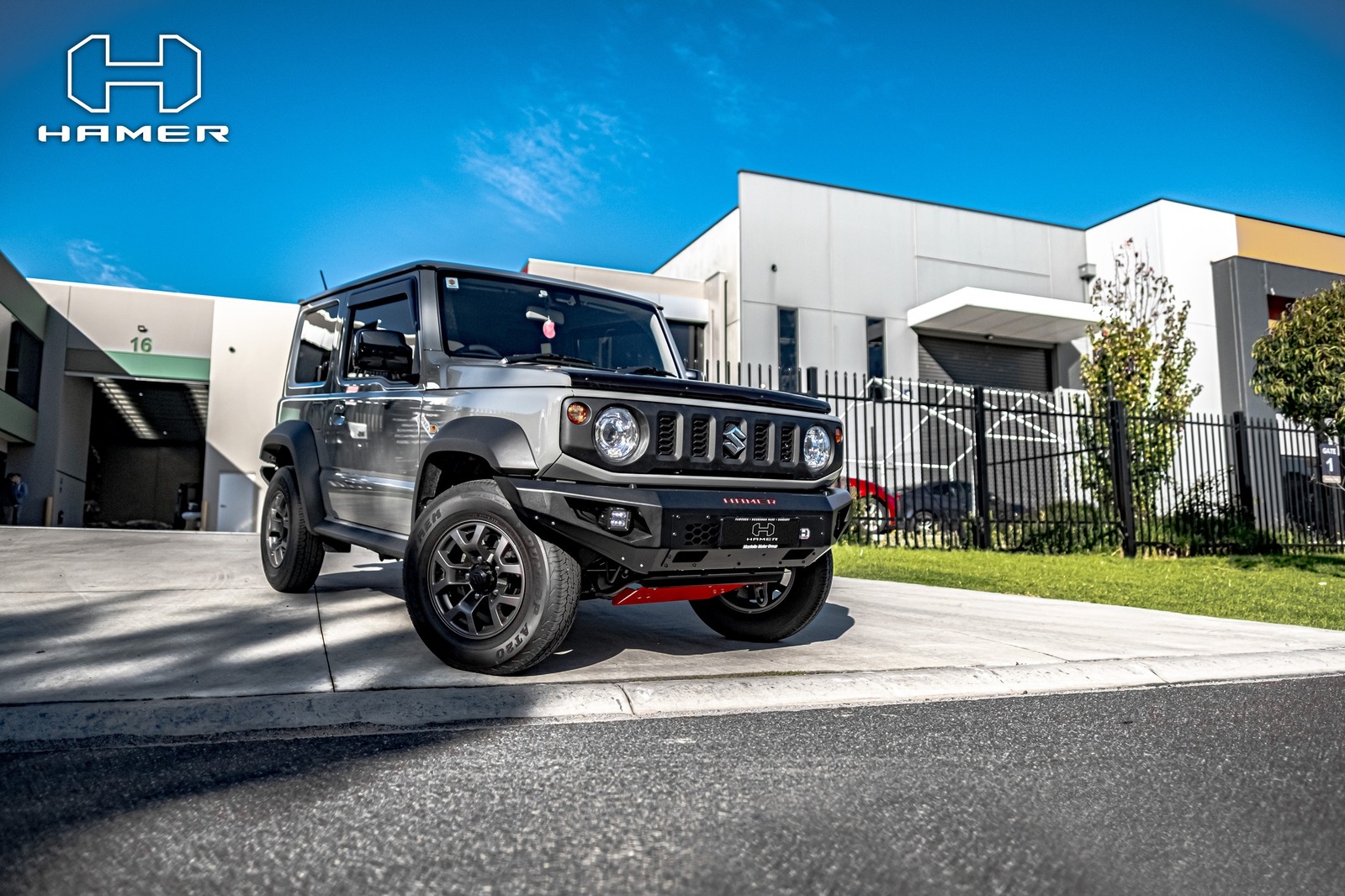 HAMER KING SERIES BULL BAR TO SUIT SUZUKI JIMNY (2018-ON)