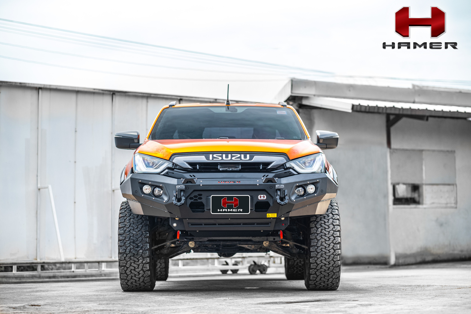 HAMER KING SERIES BULLBAR TO SUIT ISUZU DMAX (2021-ON)