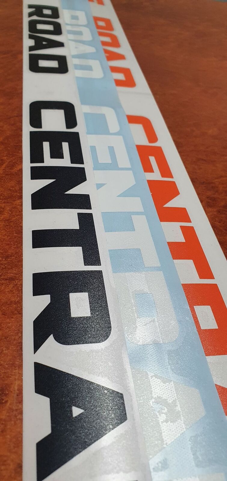 ORC STAINLESS SNORKEL STICKER - WHITE