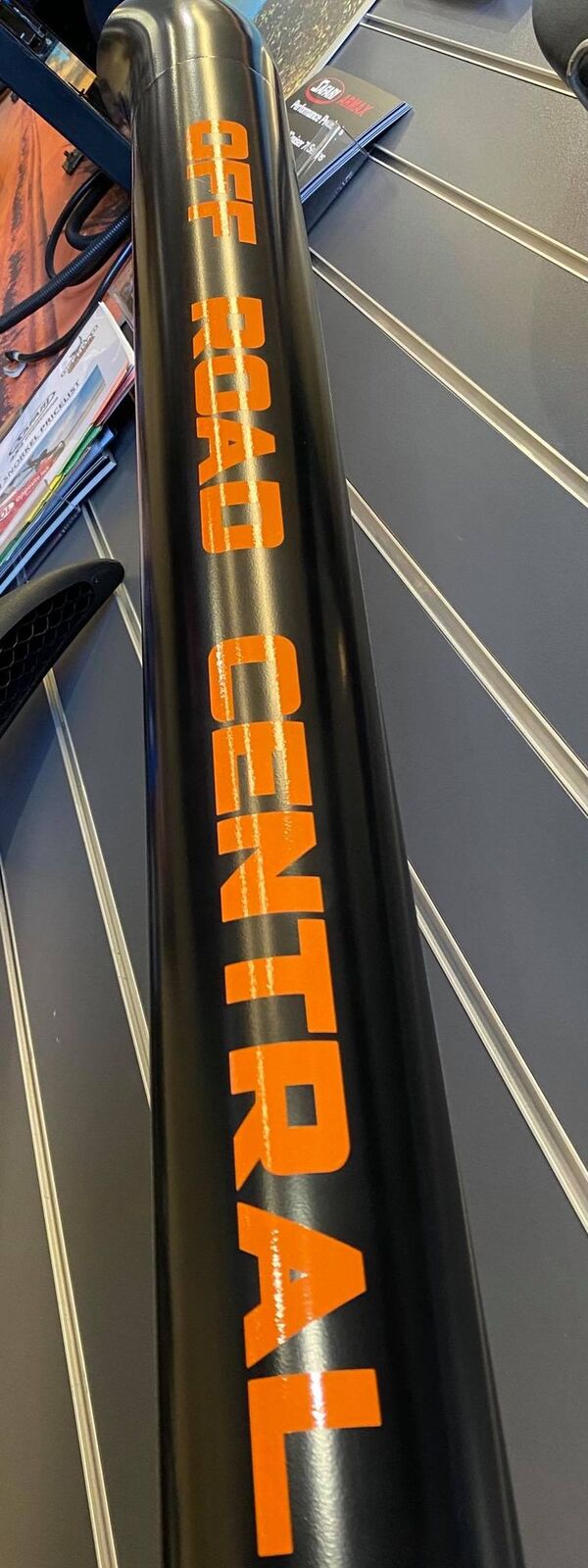ORC STAINLESS SNORKEL STICKER - ORANGE
