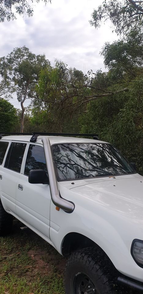 ORC M SPEC POWDER COAT SATIN BLACK SNORKEL TO SUIT TOYOTA LAND CRUISER 80 SERIES