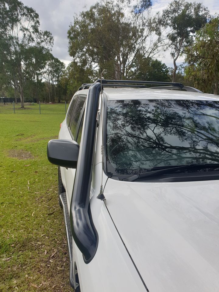 ORC M SPEC POWDER COAT SATIN BLACK SNORKEL TO SUIT TOYOTA LAND CRUISER PRADO 150 SERIES 11/09 ON