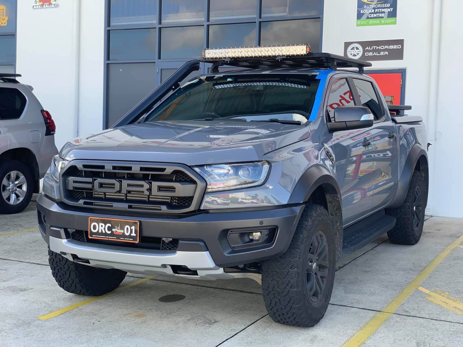 ORC M-SPEC STAINLESS SNORKEL - FORD RAPTOR