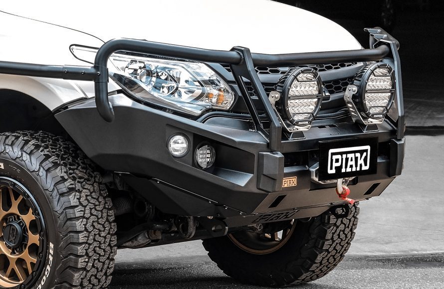 PIAK ELITE POST BAR W/ ORANGE TOW POINTS TO SUIT MITSUBISHI TRITON MQ (01/2015-11/2018)