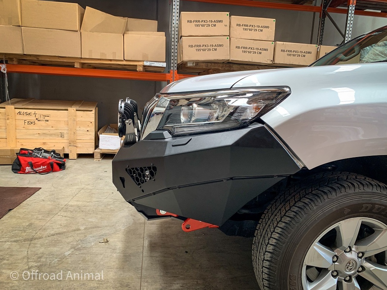 Offroad Animal Predator Bull Bar To Suit Toyota Prado 150 Series (2018-On)