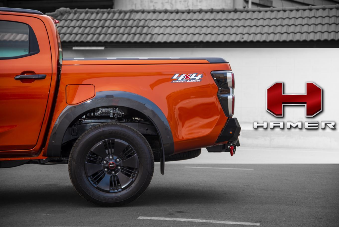 HAMER NOVA REAR BAR TO SUIT ISUZU DMAX 2020 ON