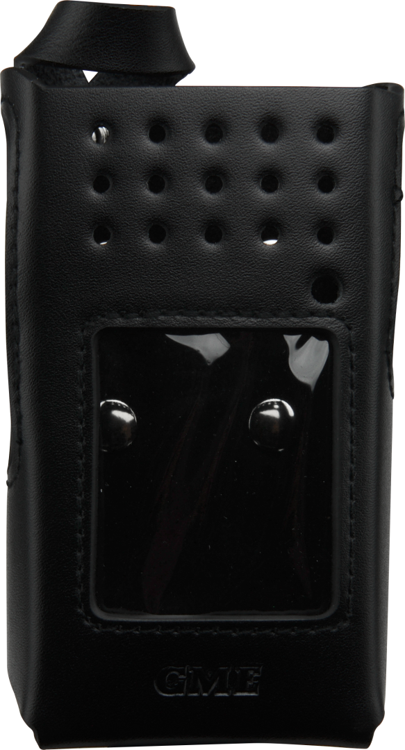 GME HEAVY DUTY LEATHER CARRY CASE TO SUIT TX6600S HANDHELD UHF
