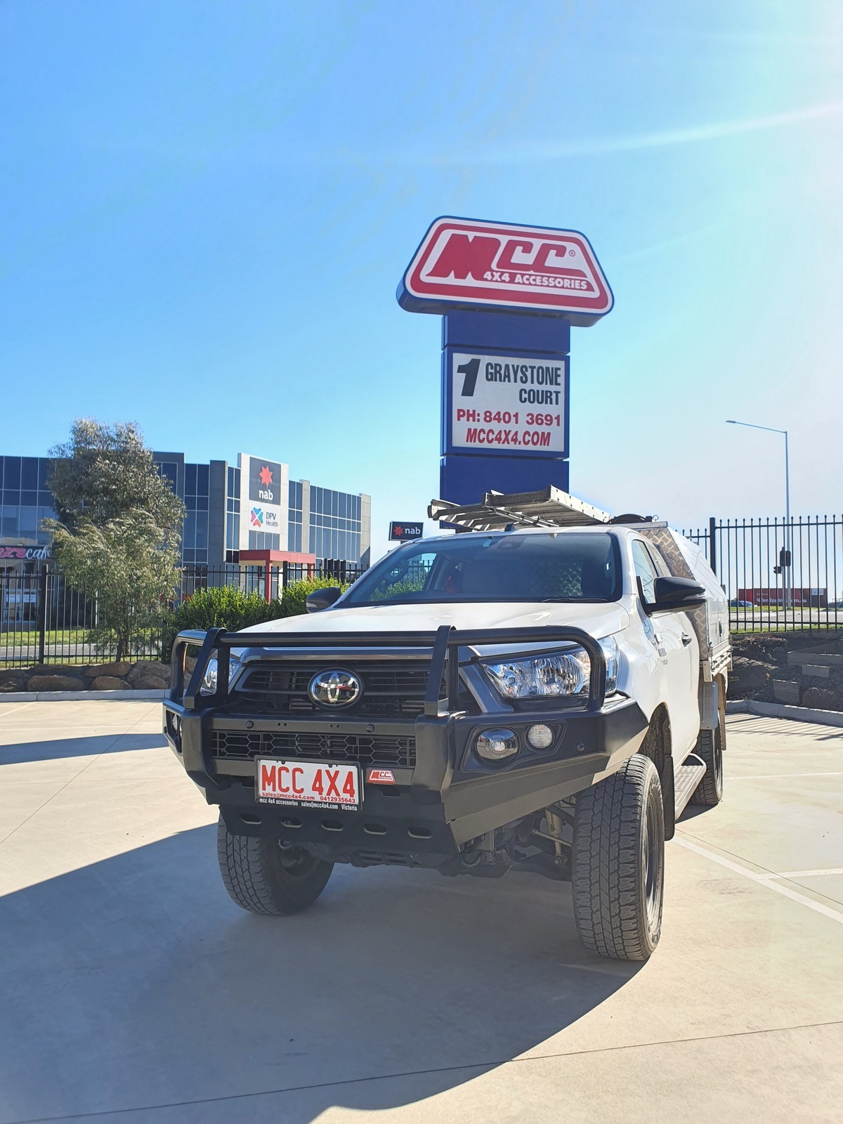 MCC FALCON A FRAME BULLBAR TO SUIT TOYOTA HILUX REVO (MK8) FACELIFT 2020 ON