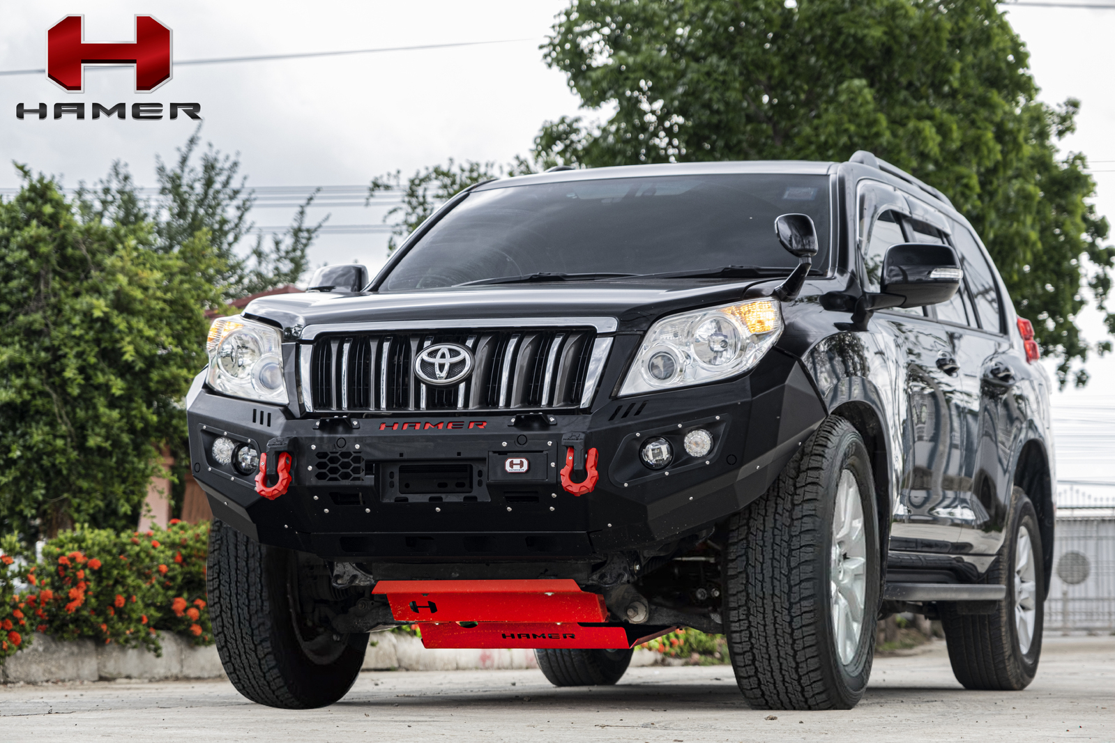 HAMER KING SERIES BULL BAR TO SUIT TOYOTA PRADO 150 SERIES (2009-2013)
