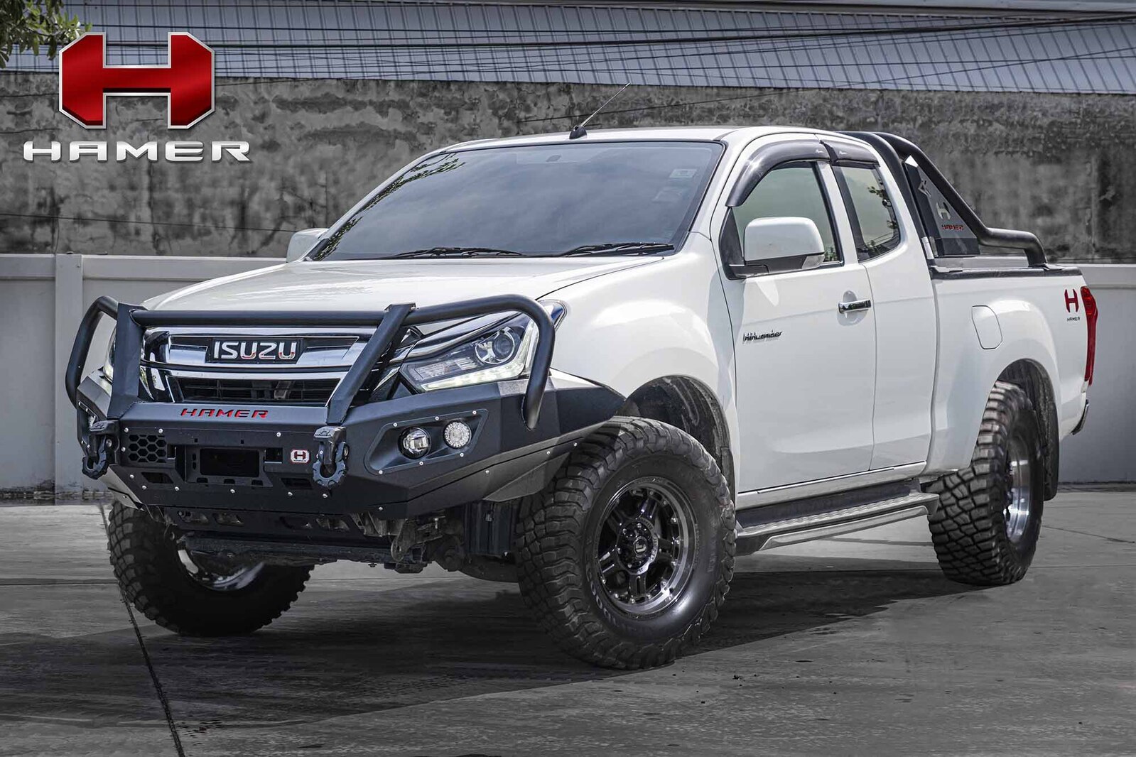 HAMER KING SERIES PLUS BULL BAR TO SUIT ISUZU DMAX (2016-2020)