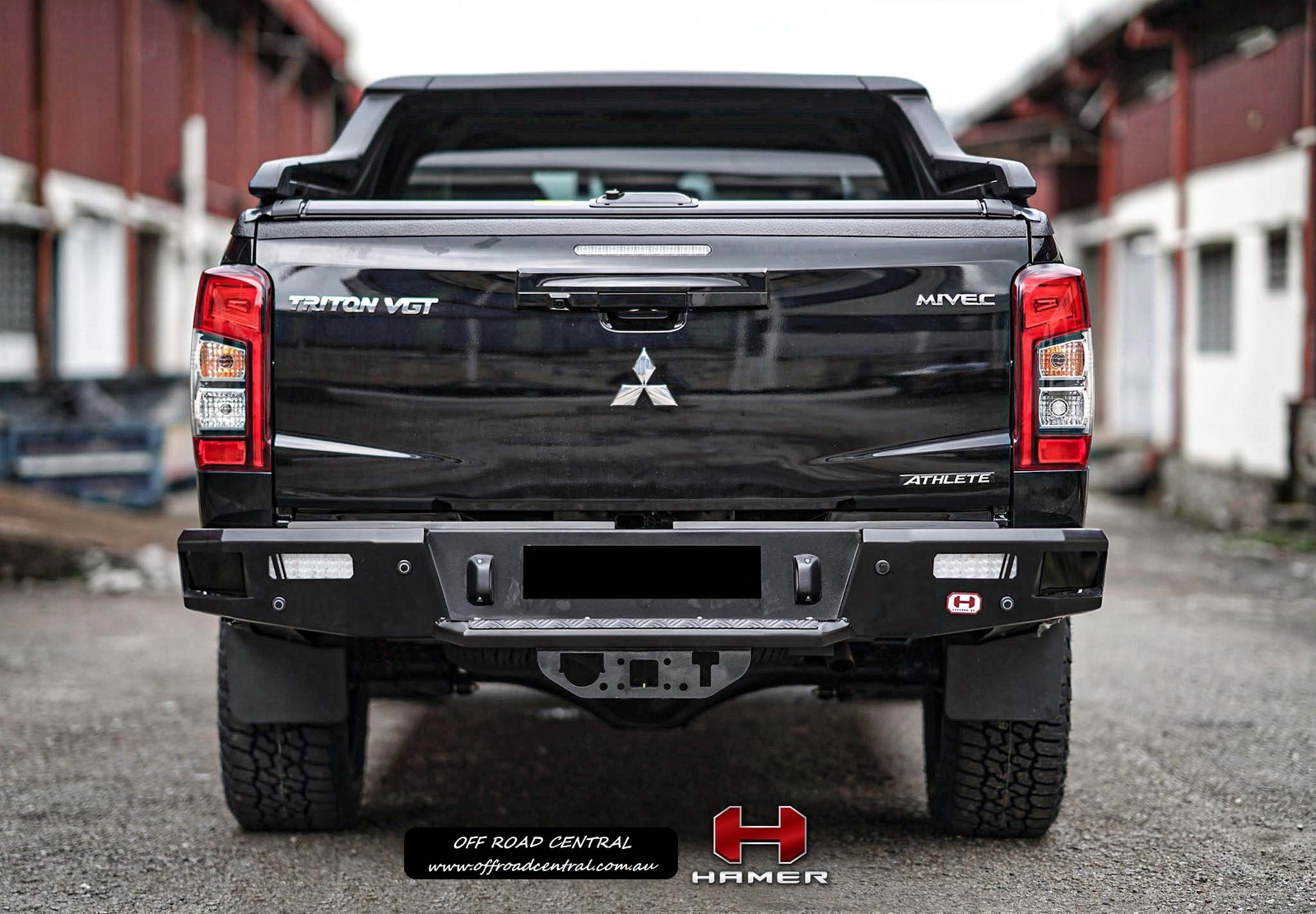 HAMER M SERIES REAR BAR - MITSUBISHI TRITON MR 2018 ON