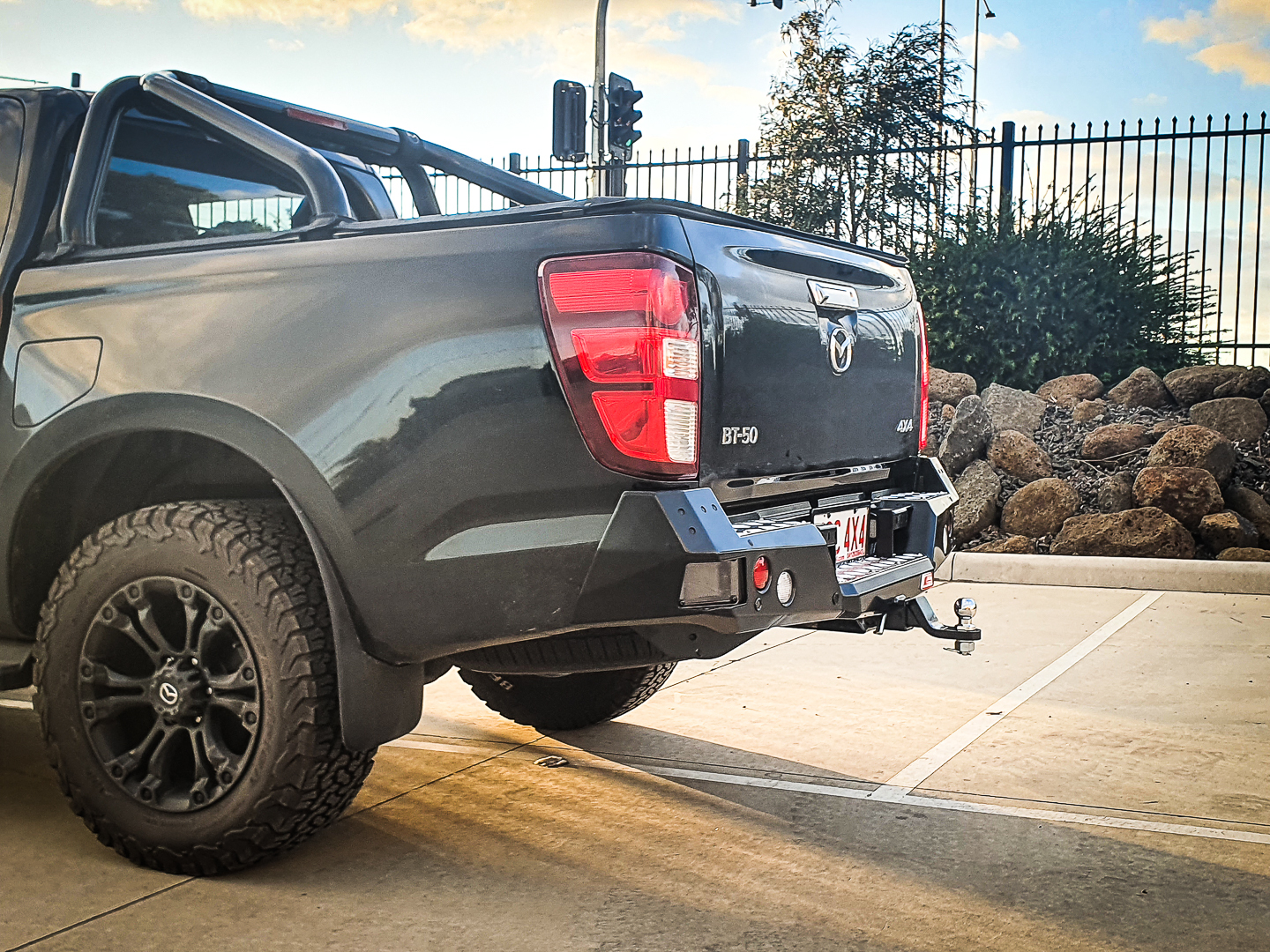 MCC REAR WHEEL CARRIER BAR ONLY (LIGHTS INC) TO SUIT MAZDA BT50 2021 ON