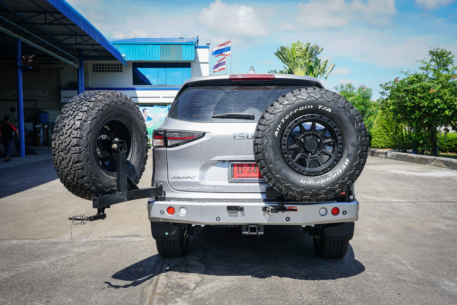MCC REAR WHEEL CARRIER, SINGLE WHEEL SINGLE JERRY - ISUZU MUX 2021 ON
