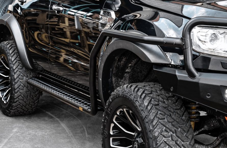 PIAK ELITE SIDE RAILS TO SUIT FORD RANGER PX2 & PX3 (2015-2021) & MAZDA BT-50 (2011-2020)
