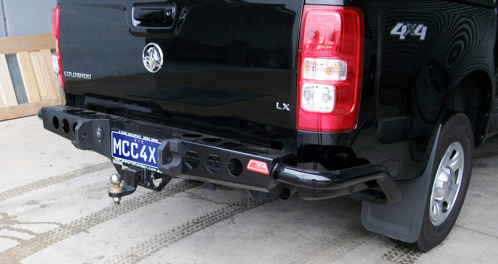MCC REAR STEP TOW BAR (JACK BAR) TO SUIT HOLDEN COLORADO RG 2012-2015