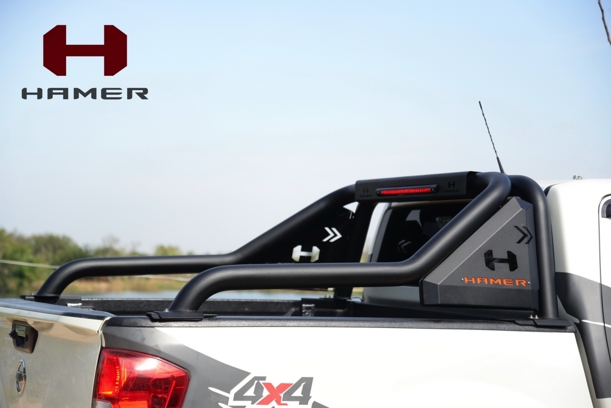 HAMER EXTENDED PREMIUM SPORTS BAR TO SUIT ISUZU DMAX & MAZDA BT50 (2021-ON)