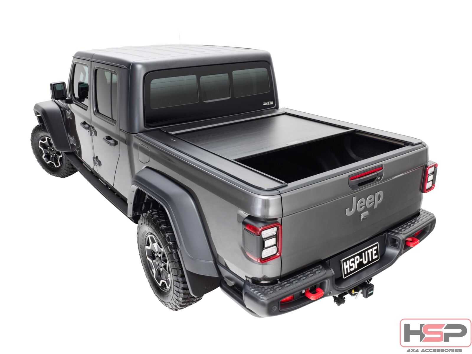 Roll R Cover Series 3 To Suit Dual Cab (No Sports Bar). Only Compatible With Tail Rail System - Jeep Gladiator 2020 ON
