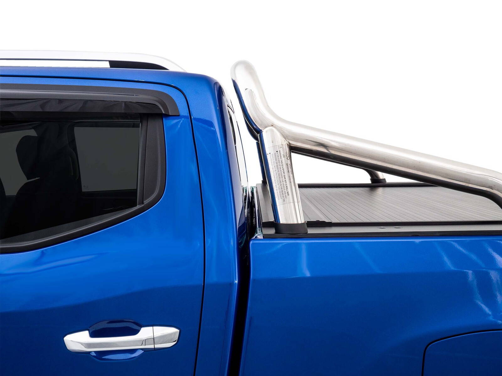 Roll R Cover Series 3 To Suit LDV T60 SK8C 2018+ Mega Tub With Genuine Chrome A Frame Sports Bar