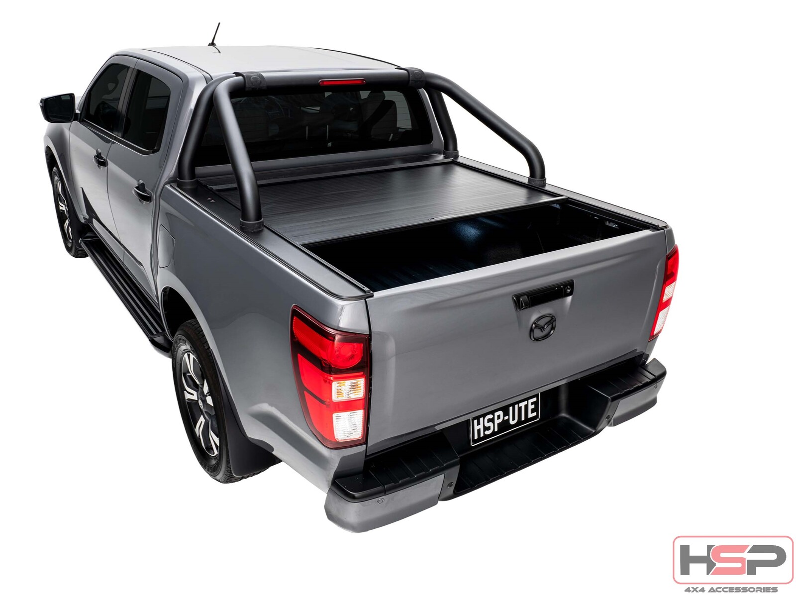 HSP Roll R Cover Series 3 To Suit Mazda BT-50 2020 + Dual Cab With Genuine A Frame Sports Bar