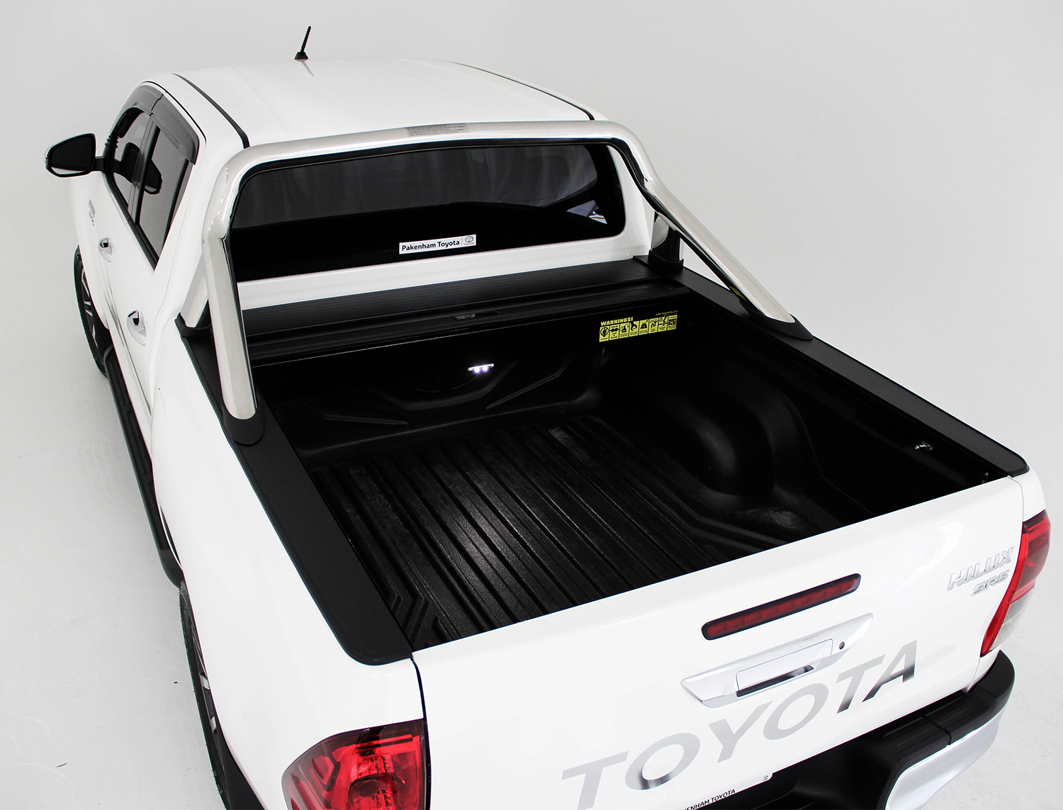 HSP Roll R Cover Series 3 To Suit Toyota Hilux Revo SR5 (A Deck) Dual Cab 2015 ON With Genuine A Frame Sports Bar
