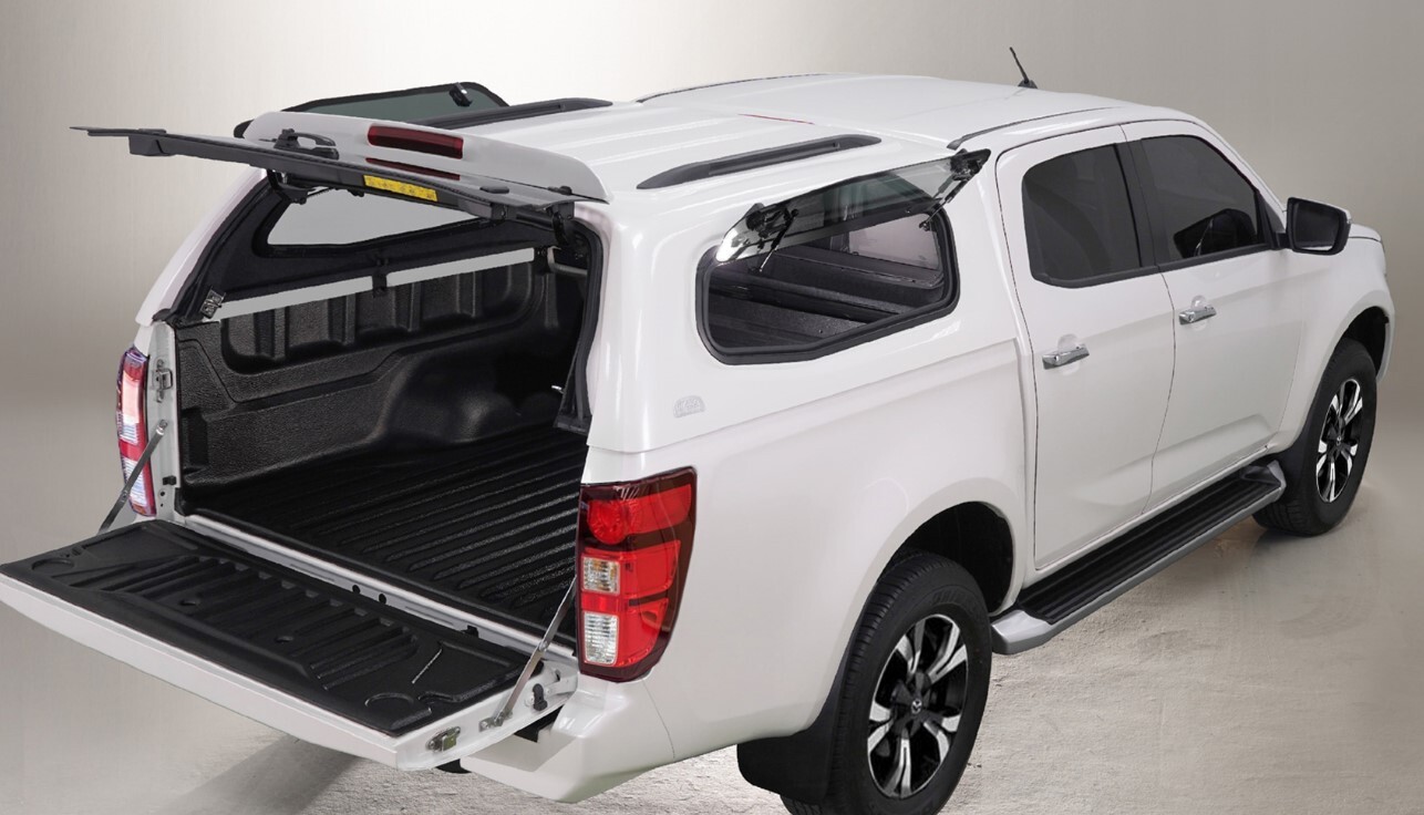 MAXTOP FULL OPTION CANOPY (SLIDE/SLIDE & LIFT/LIFT OPTIONS) TO SUIT DUAL CAB MAZDA BT-50 (07/2020-ON)