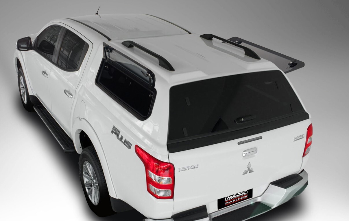 MAXTOP FULL OPTION CANOPY (SLIDE/SLIDE & LIFT/LIFT WINDOW OPTIONS) TO SUIT DUAL CAB TRITON (2015-12/2023)