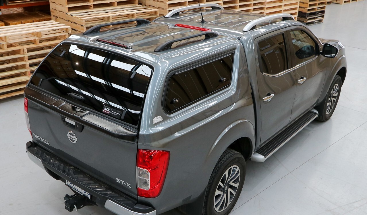 MAXTOP FULL OPTION CANOPY (LIFT/LIFT WINDOWS) TO SUIT DUAL CAB NISSAN NAVARA (2015-2021)