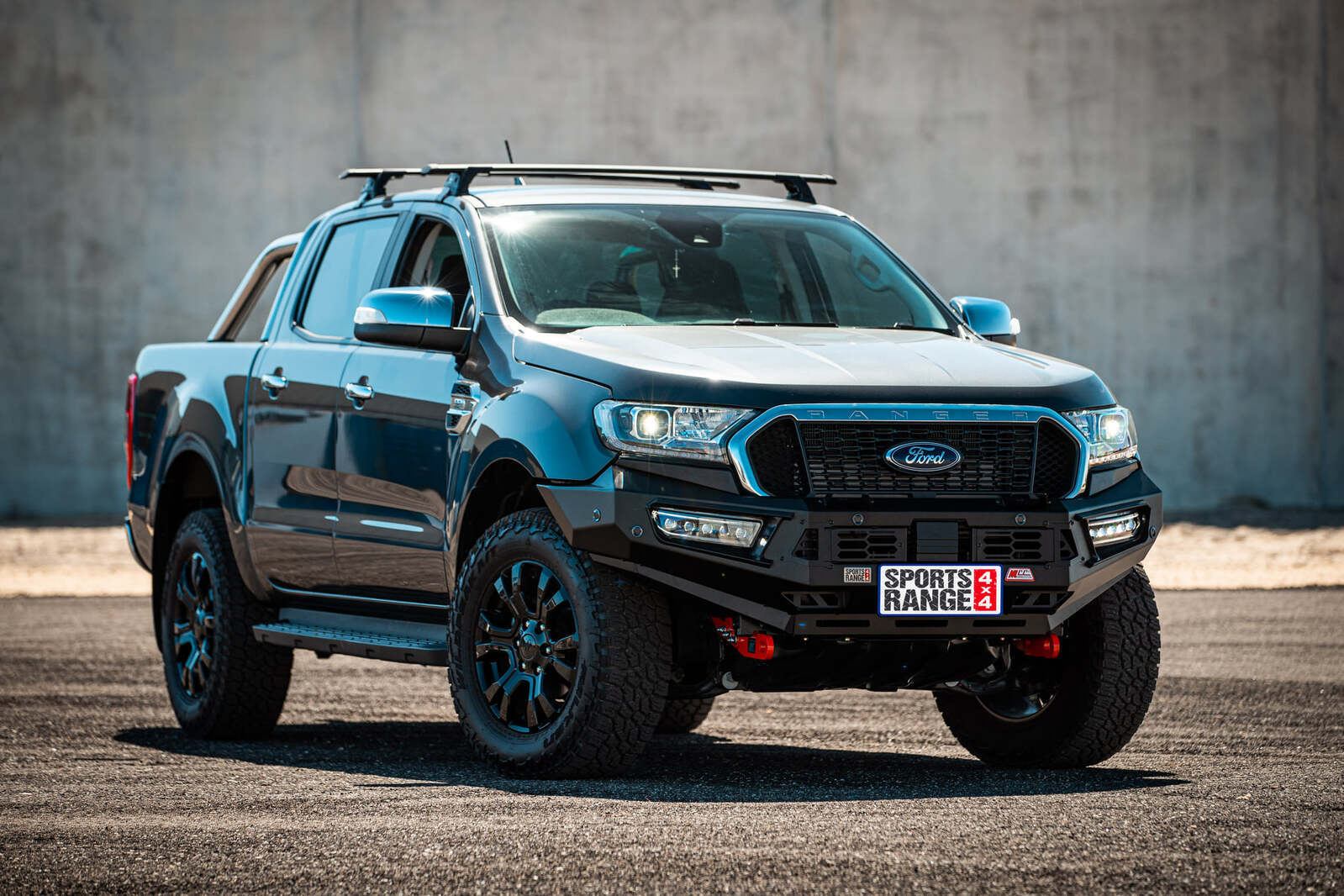 MCC Alloy Pegasus Bull Bar To Suit Ford Ranger PXIII 2019-2021 (Tech Pack)