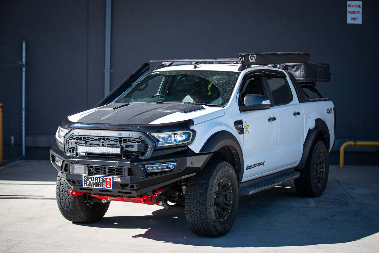 MCC Alloy Pegasus Bull Bar To Suit Ford Ranger PX2/ Everest (2016-2019) No Tech Pack
