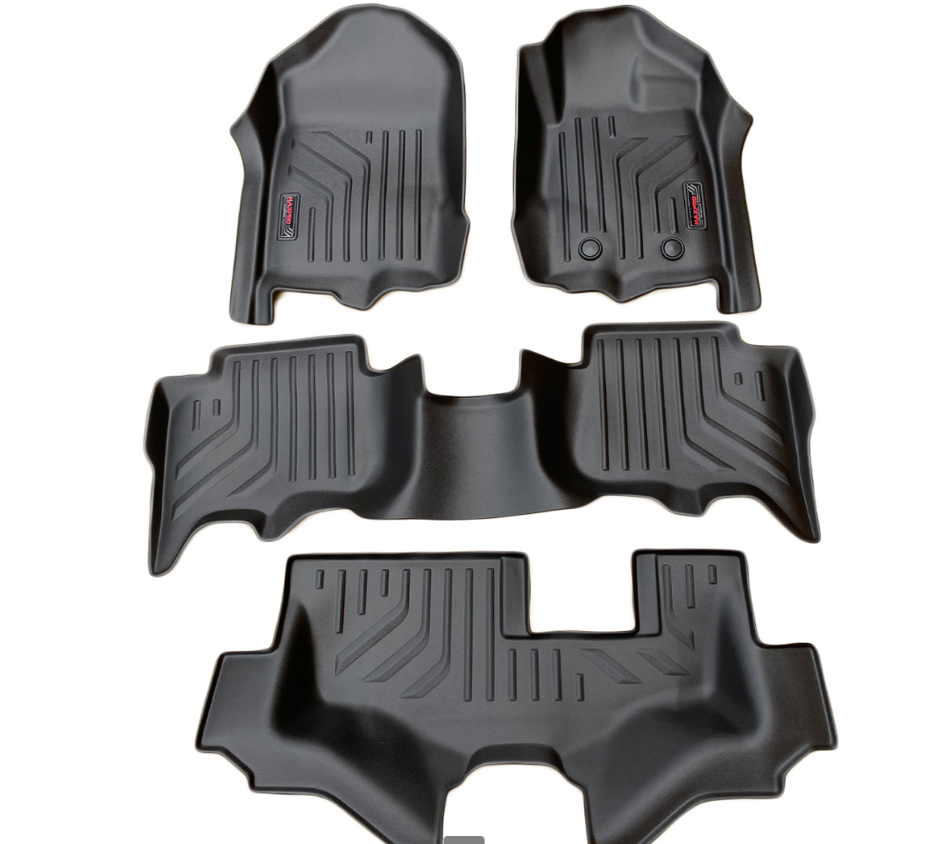 MAXPRO FLOOR LINER (COMPLETE SET ROWS 1, 2 & 3 ROWS) SUITS MITSUBISHI PAJERO SPORT 2016 ON