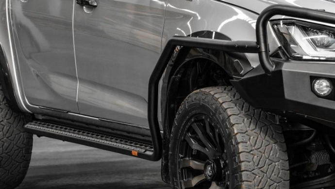 PIAK ELITE SIDE RAILS TO SUIT ISUZU D-MAX (2020-ON)