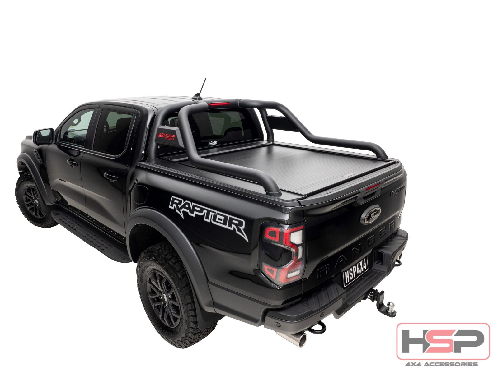HSP Roll R Cover Series 3 To Suit Dual Cab Ford Ranger & Raptor (2022-On) - Suits Armour Sports Bar