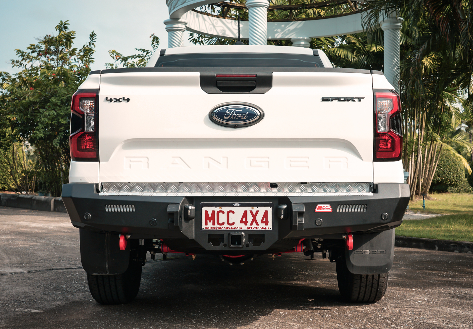 MCC ROCKER REAR BAR TO SUIT FORD RANGER 2022-ON