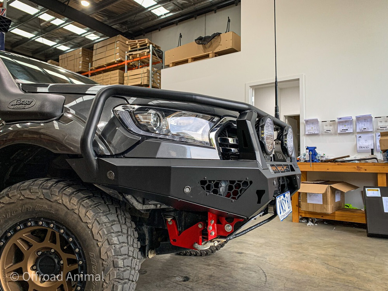 Offroad Animal Toro Bull Bar To Suit Ford Ranger PX3 (2019-2021)