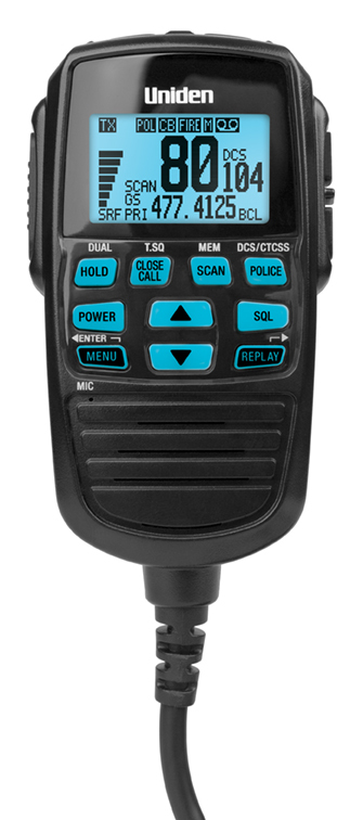 Uniden 5 Watt Mini Compact UHF CB Mobile Radio With Remote Speaker Mic & Master Scan (UH8060S)