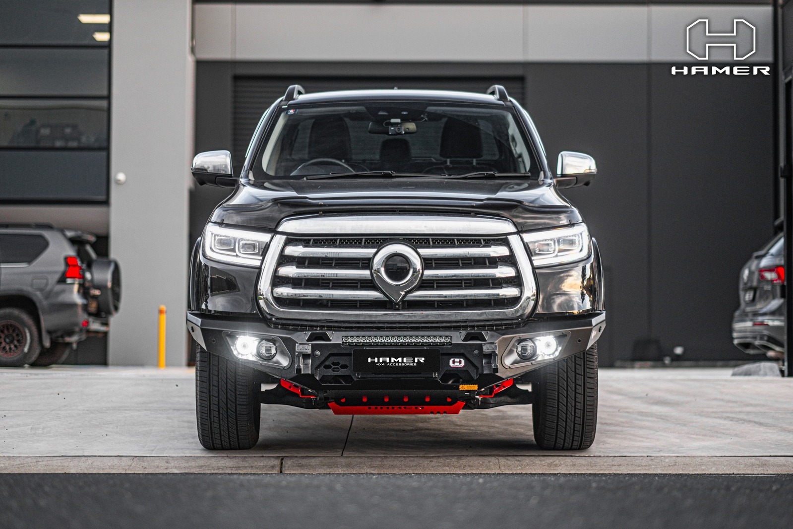 HAMER KING SERIES BULL BAR TO SUIT GWM CANNON (2021-ON)