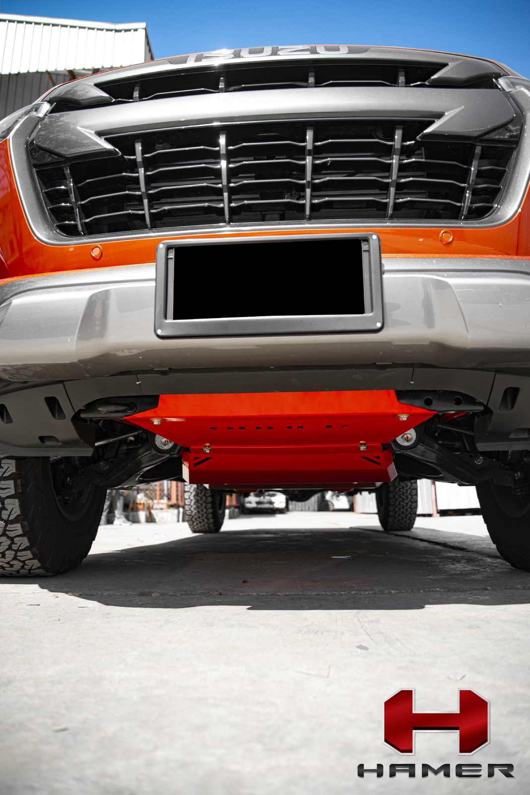 HAMER UNDERBODY PROTECTION PLATES (3PC) TO SUIT ISUZU DMAX (2021-ON)