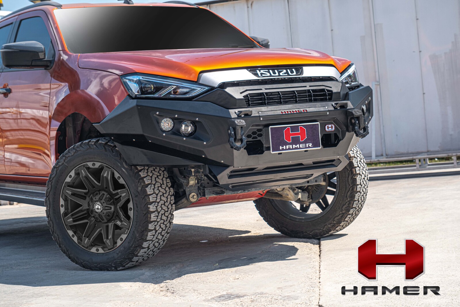 HAMER KING SERIES BULL BAR TO SUIT ISUZU MU-X (2021-ON)